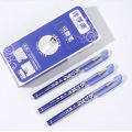 School supplies erasable gel pen crystal blue easy erasable 0.5MM bullet student hot erasable pen